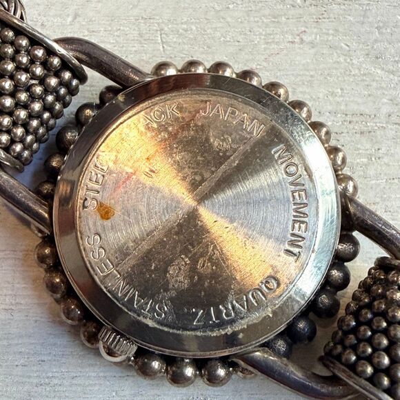 Suarti Bali Sterling Silver Watch Bracelet 925 Indonesia Vintage Artisan Watch main image 9